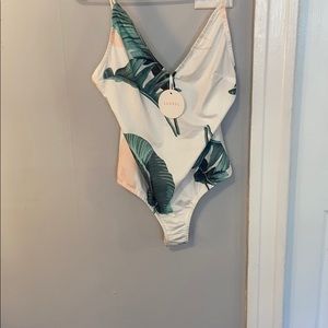 Palm tree design bodysuit